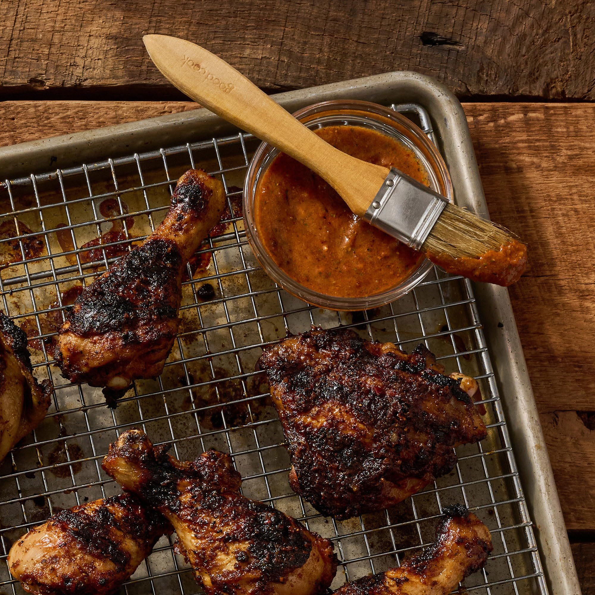 McCormick Brown Sugar Bourbon on vegetables enhances caramelized notes.