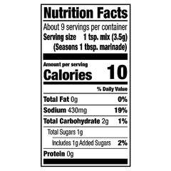 Chipotle Marinade packet seasoning pork chops for juicy results