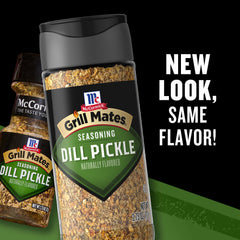 McCormick Grill Mates Dill Pickle Seasoning on chicken breast marinade prep.
