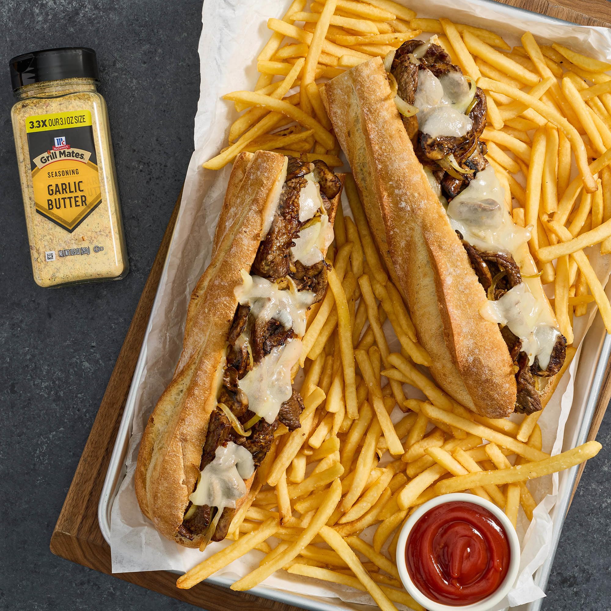 McCormick Grill Mates Garlic Butter Seasoning boosts seafood flavors