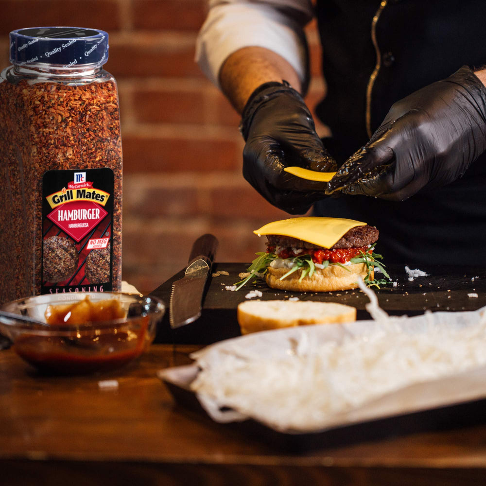 McCormick Grill Mates versatile seasoning pairs with steak, seafood, vegetables, and marinades