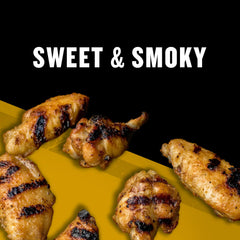 McCormick Grill Mates Honey Hickory Rub on chicken before grilling for flavor and moisture.