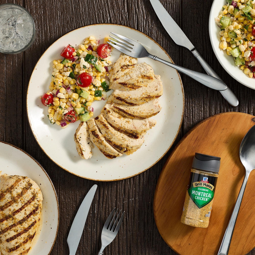 Roasted vegetables benefit from Montreal blend for enhanced depth
