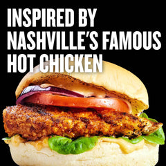 Nashville Hot seasoning label close-up highlighting the spice blend