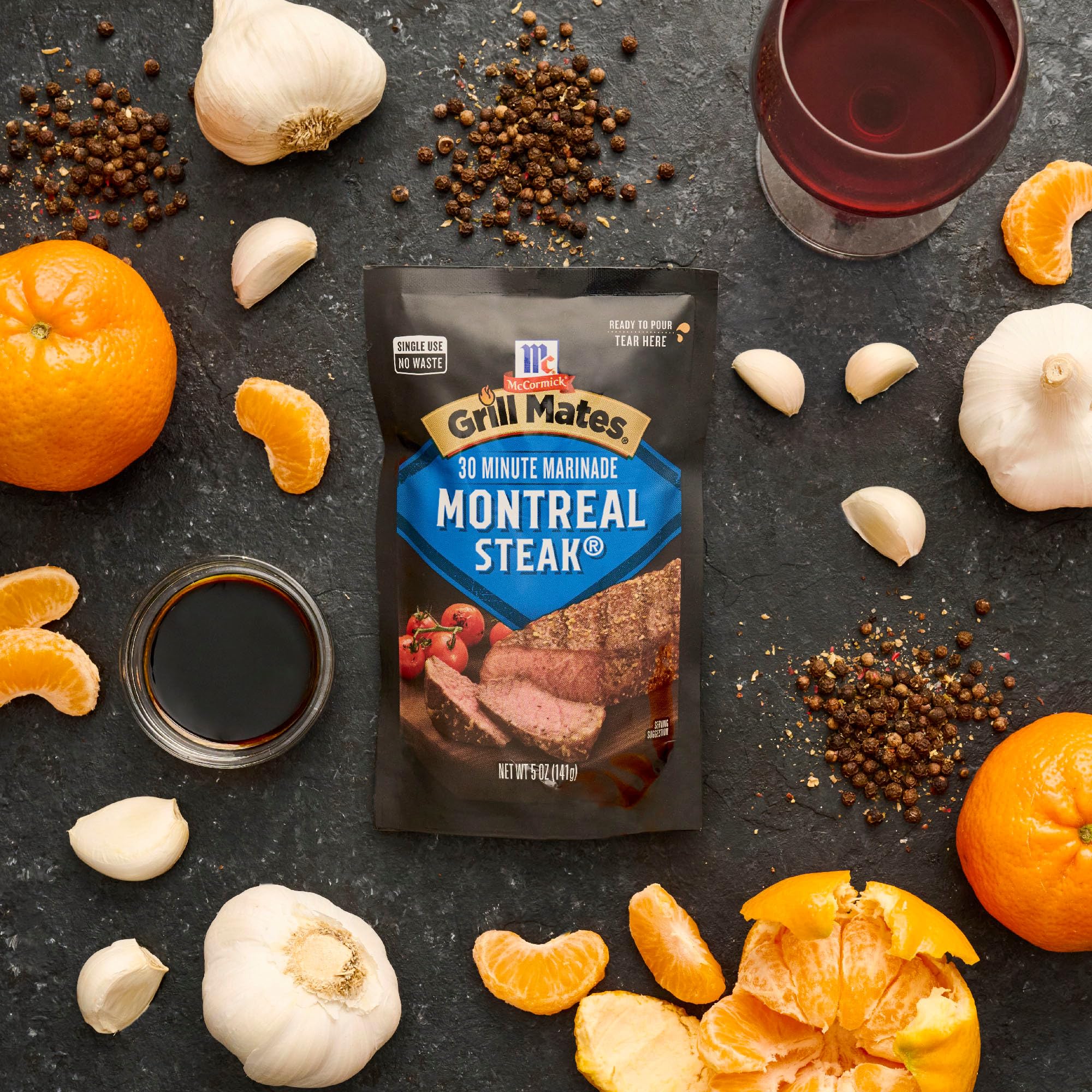 No high fructose corn syrup label on McCormick Grill Mates pouch