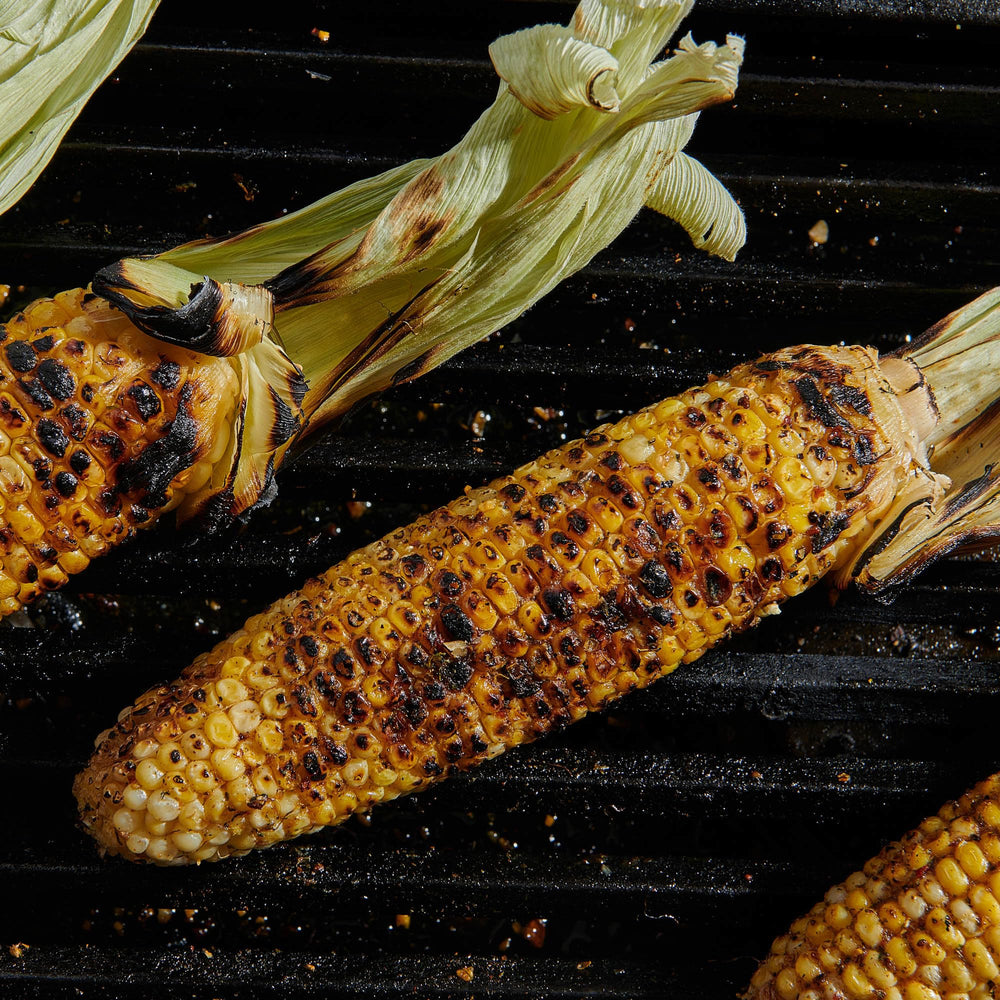 Outdoor BBQ setup with McCormick Grill Mates spices enhances family cookout flavor.