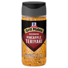 McCormick Grill Mates Pineapple Teriyaki bottle shown for bold grilling