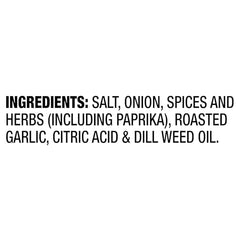 McCormick Grill Mates Roasted Garlic & Herb seasoning sprinkled over vegetables for savory aroma