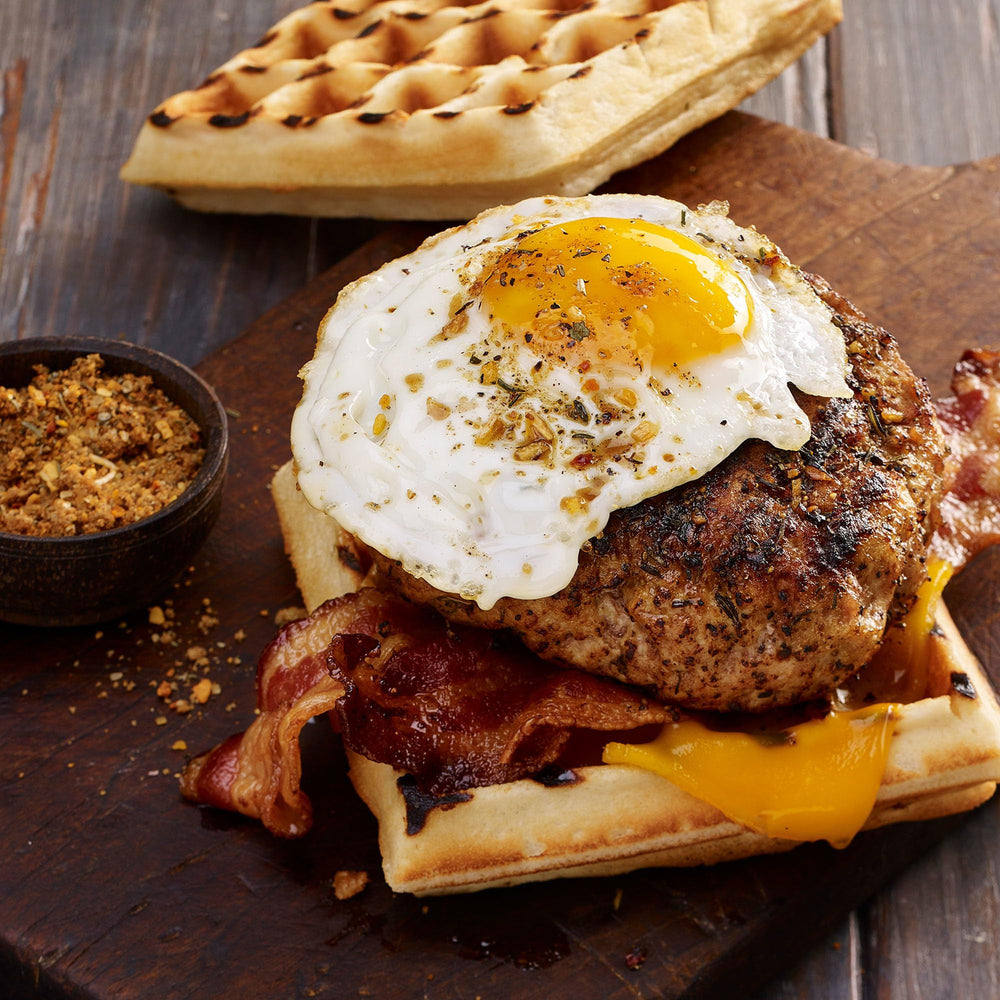 McCormick Smokehouse Maple on pork chops adds sweet-smoky aroma