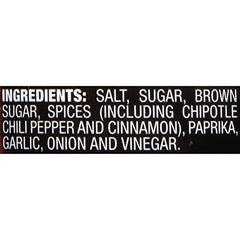 McCormick Grill Mates Sweet & Smoky Rub spice blend with garlic and chipotle for smoky aroma.
