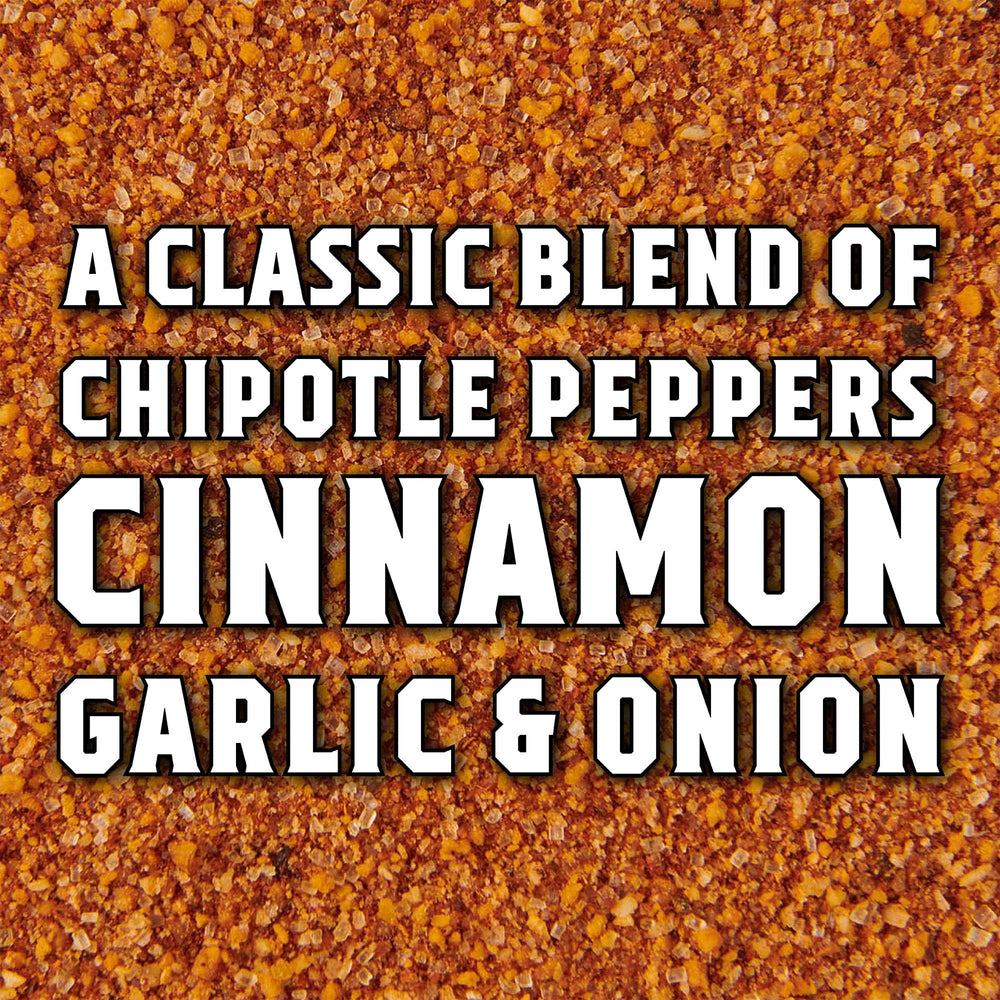 Sprinkling McCormick Sweet & Smoky Rub for quick flavor