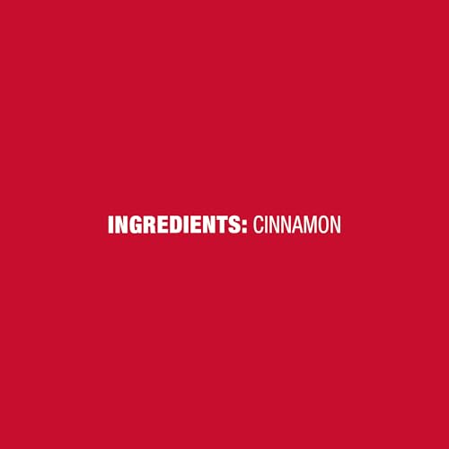 McCormick Ground Cinnamon jar label highlights non-GMO and no fillers.