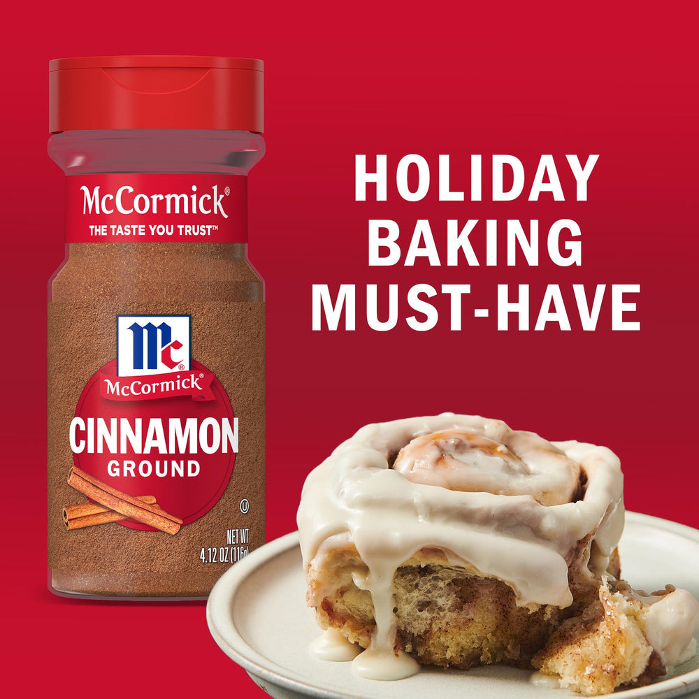 McCormick cinnamon used in meat rubs for warm spice.