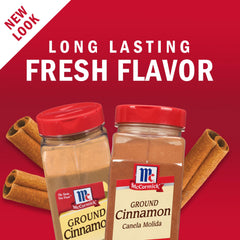 Spice dust resting on spoon shows versatile uses in baking and cooking.