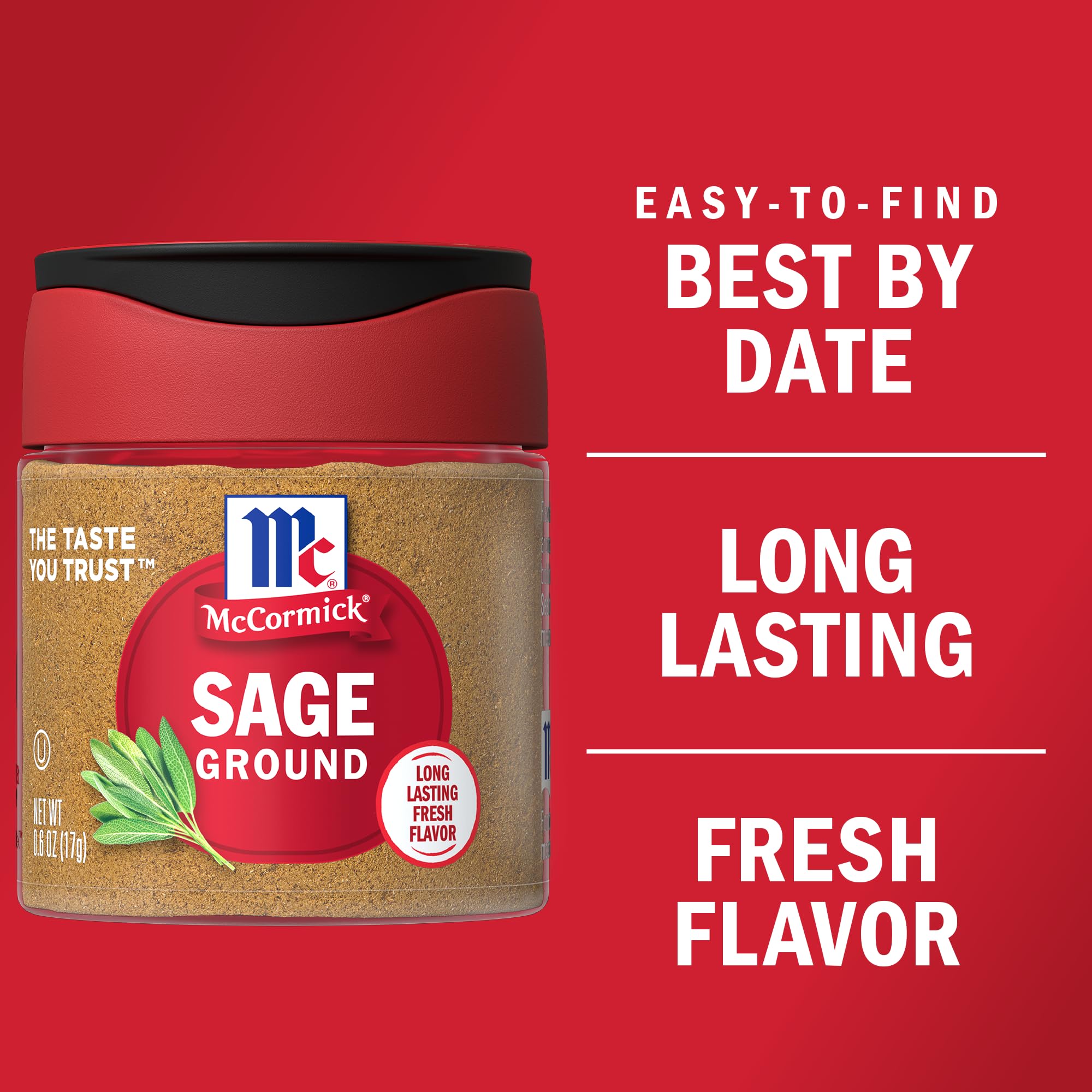 McCormick Ground Sage added to creamy pasta for bold notes.