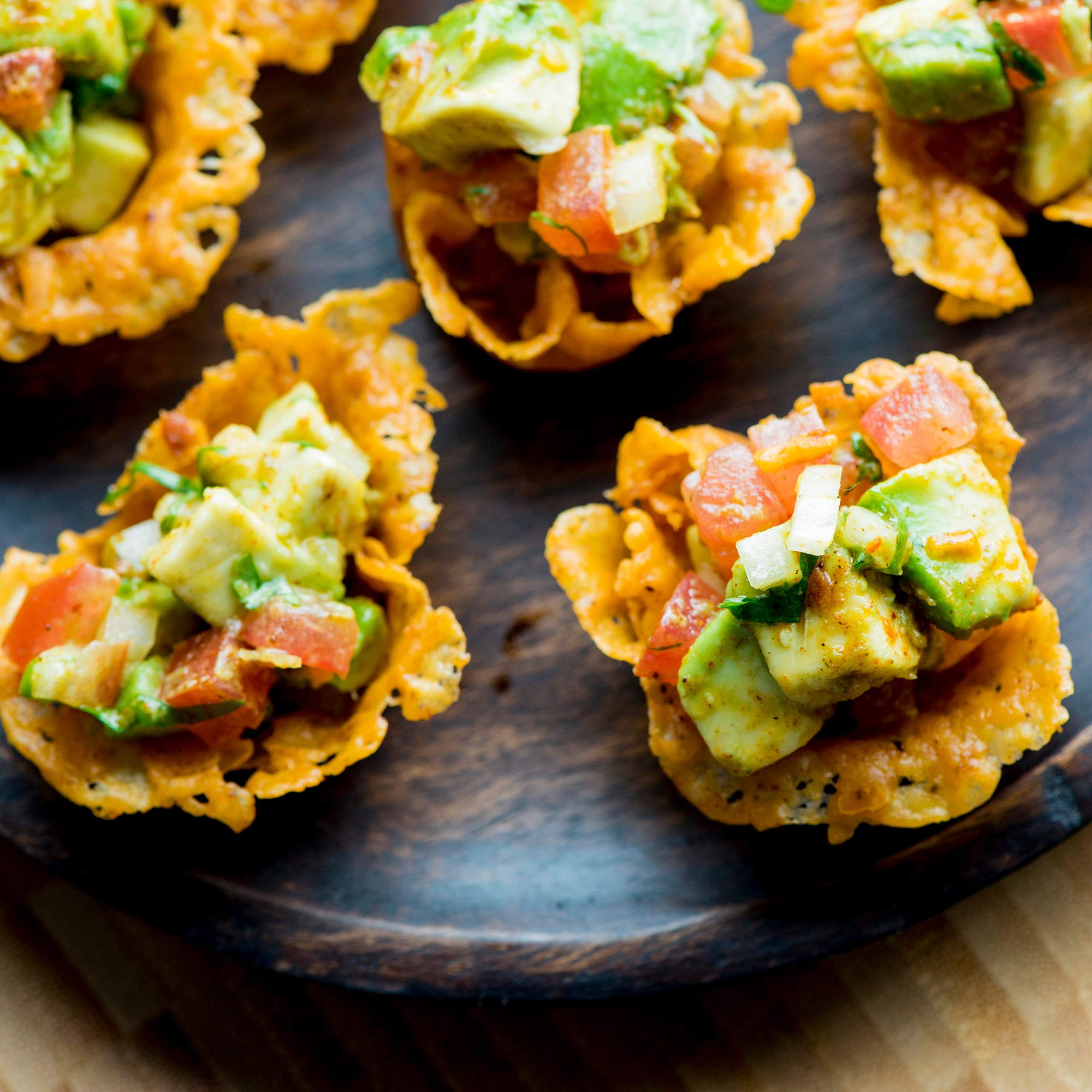 Mashed avocados plus McCormick Guacamole Seasoning Mix create creamy guacamole.