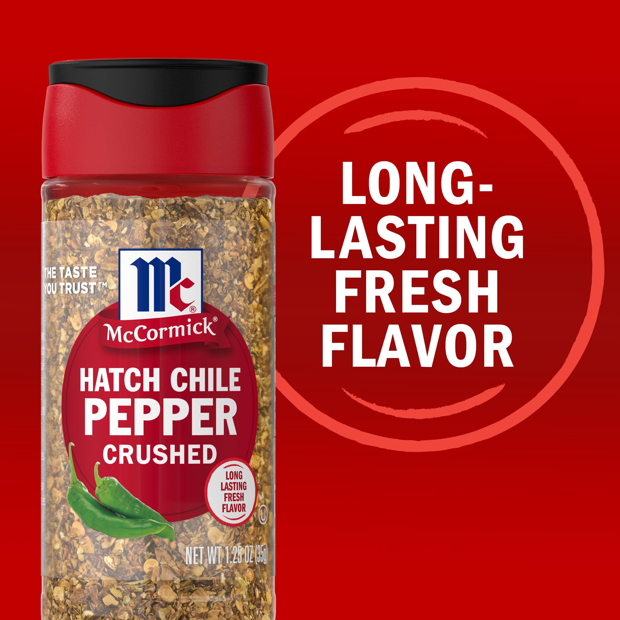 McCormick Hatch Chile Pepper crushed sprinkled over eggs for brighter breakfast