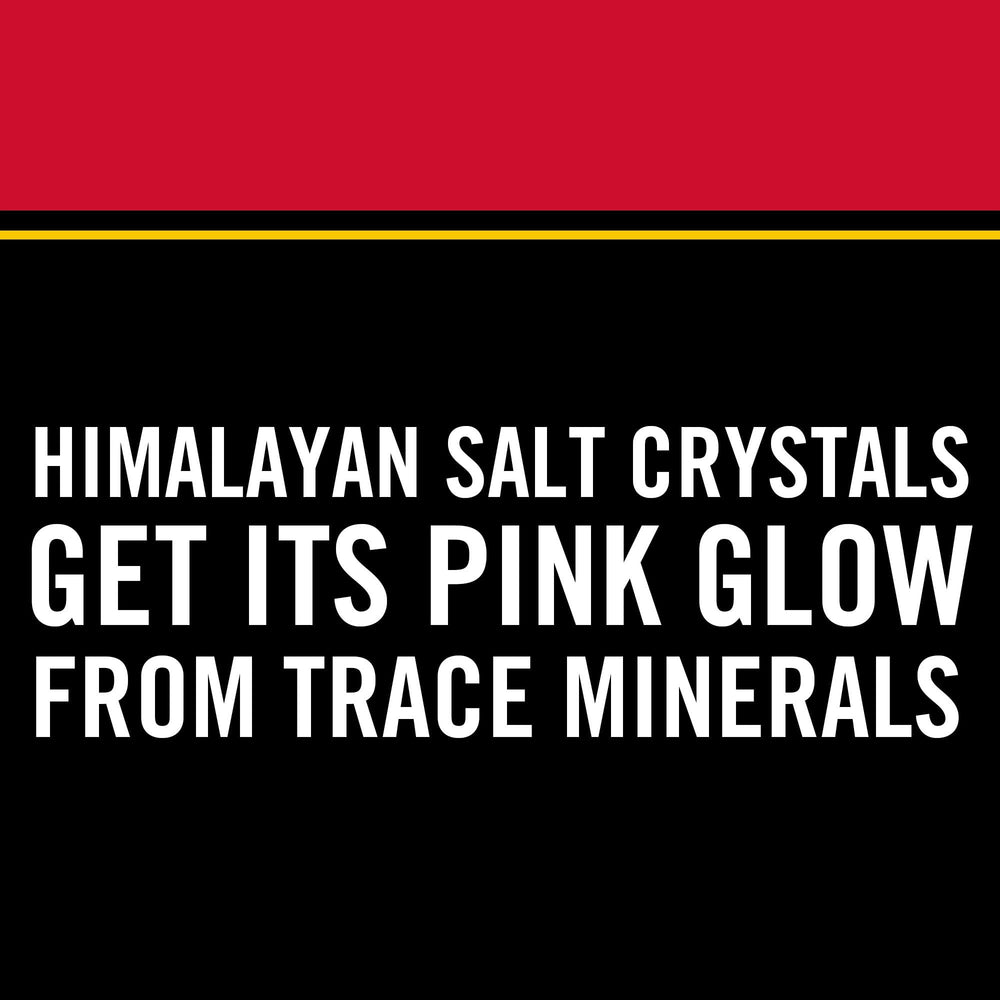 Closeup of Himalayan pink salt crystals highlighting mineral-rich color and natural flavor