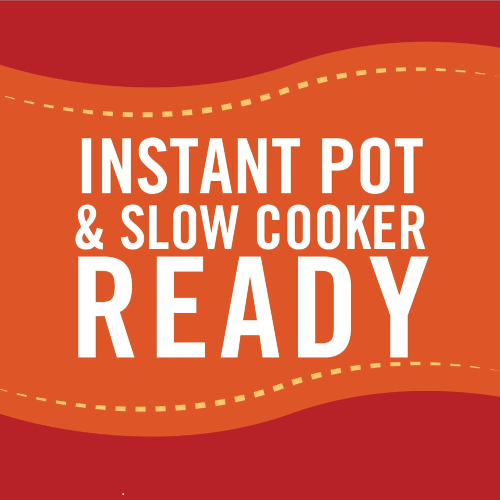 Instant Pot on kitchen counter ready for 60-minute McCormick pork dinner