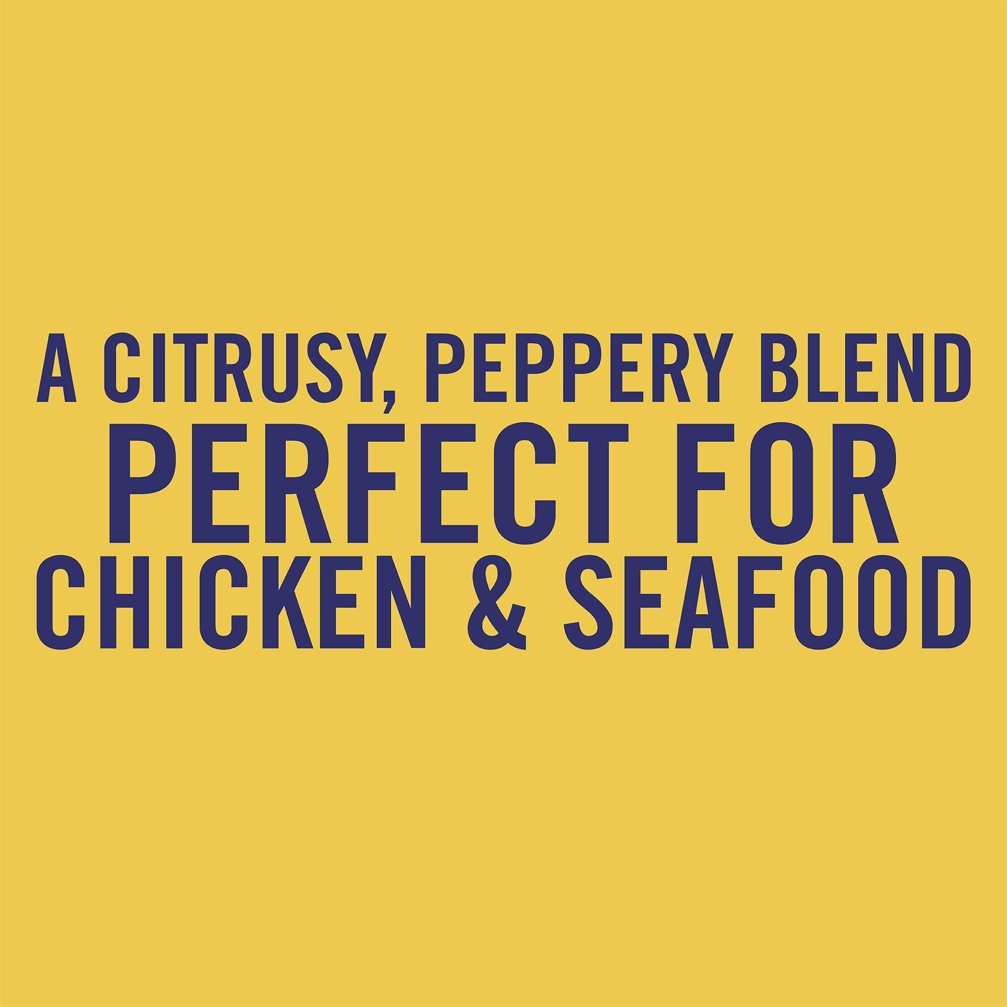 McCormick Lemon & Pepper seasoning blend in a bowl ready to season.