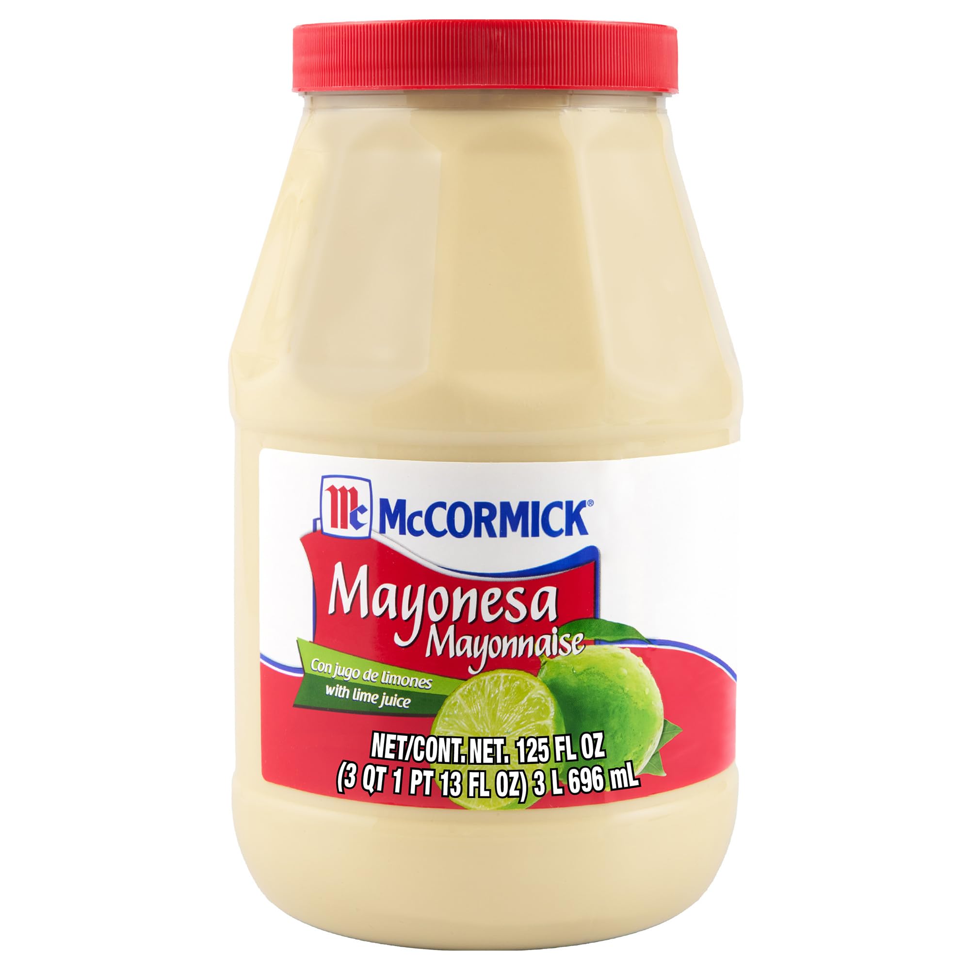 McCormick Mayonnaise with Lime bottle adds tangy brightness to meals.