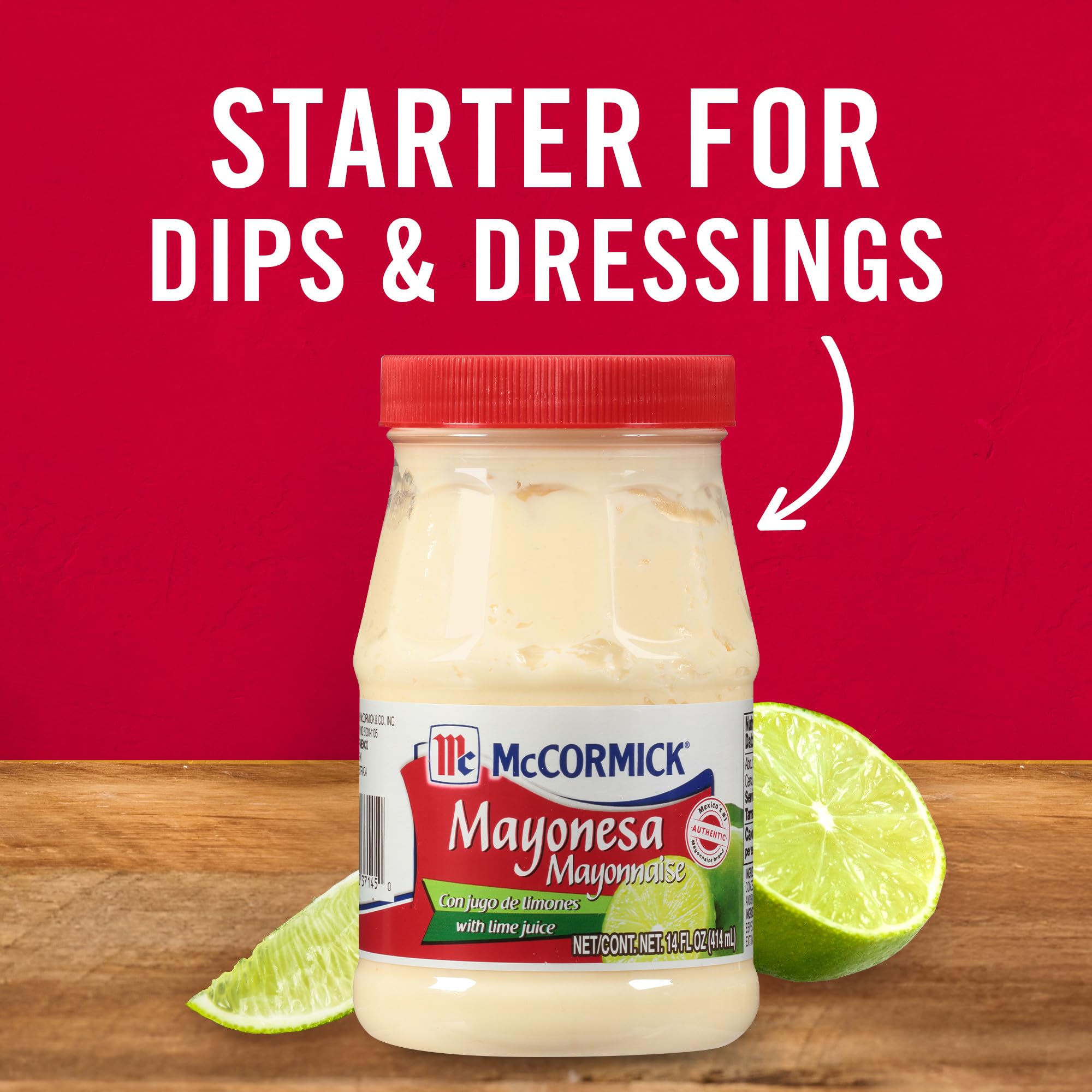 McCormick Mayonnaise with Lime tuna salad creaminess and brightness.