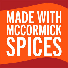 McCormick mild taco seasoning pack open shows easy-to-use spice for quick meals