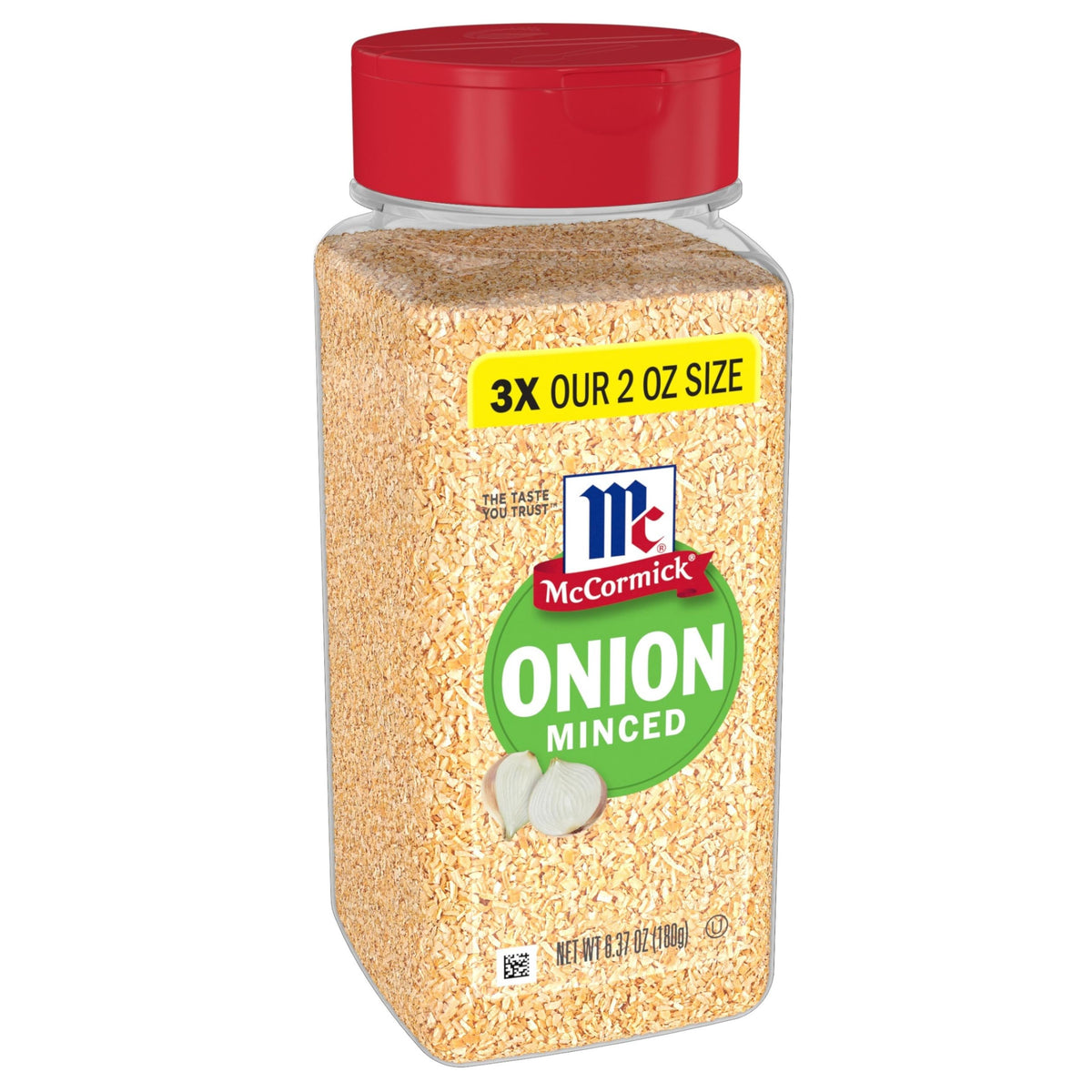 McCormick Minced Onions bottle boosts savory flavor in many meals