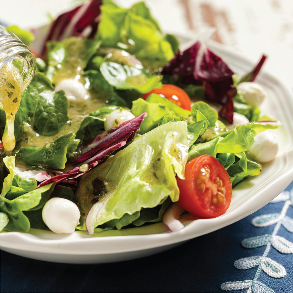 McCormick Onion Powder enriches dressings and marinades with onion warmth