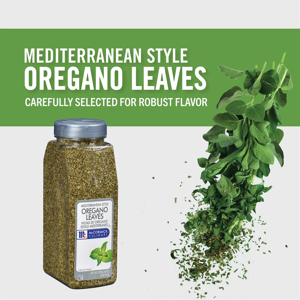 McCormick Culinary oregano for Greek salads and grilled chicken