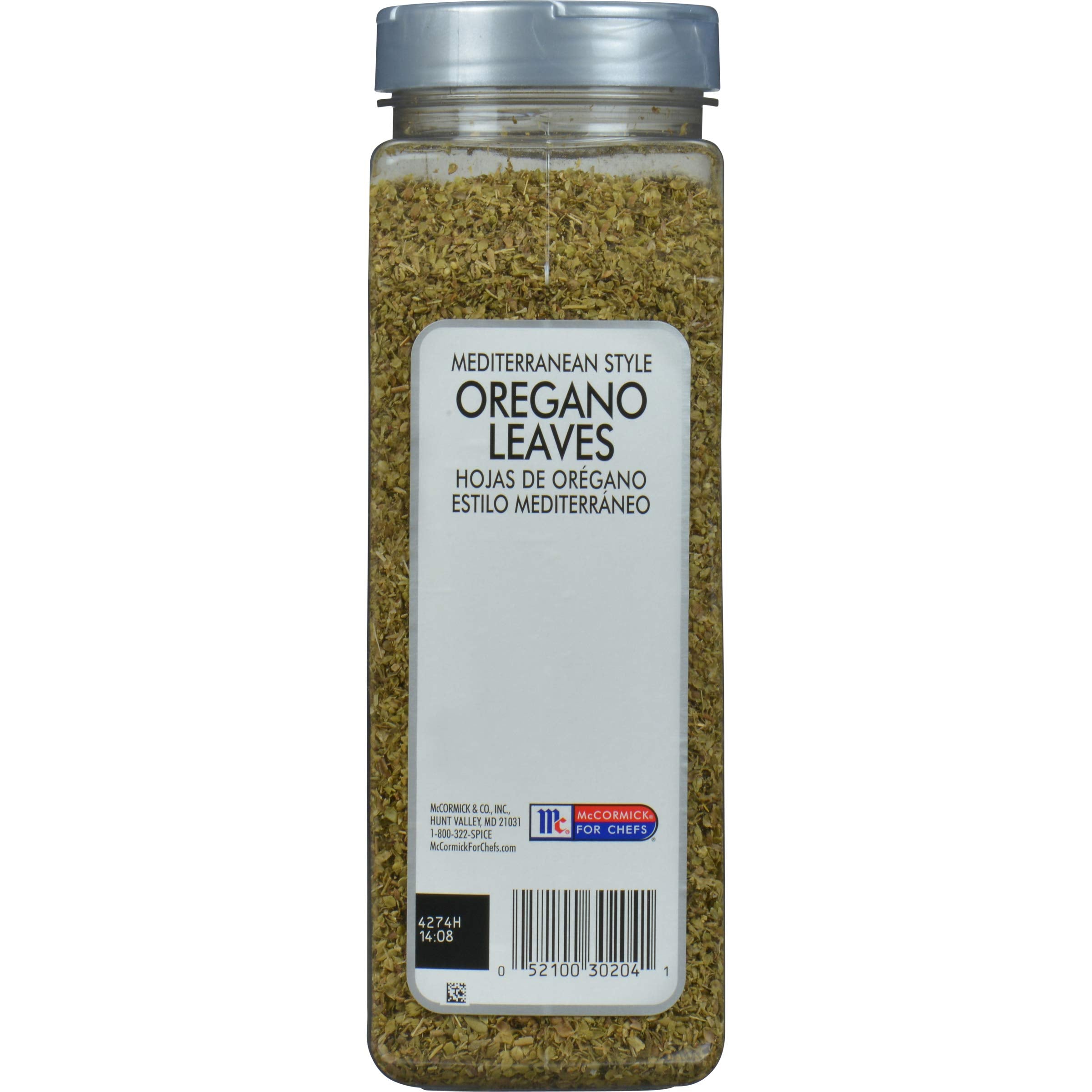 Aromatic McCormick Culinary oregano leaves add warm aroma to soups
