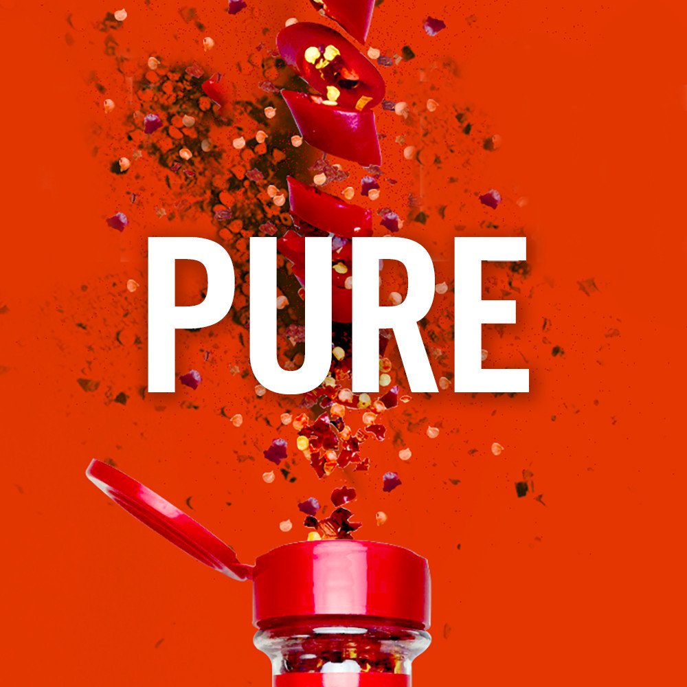 McCormick Organic Crushed Red Pepper pour over eggs for spice