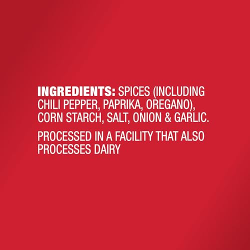 McCormick Original Taco Seasoning measure spoon shows easy prep.