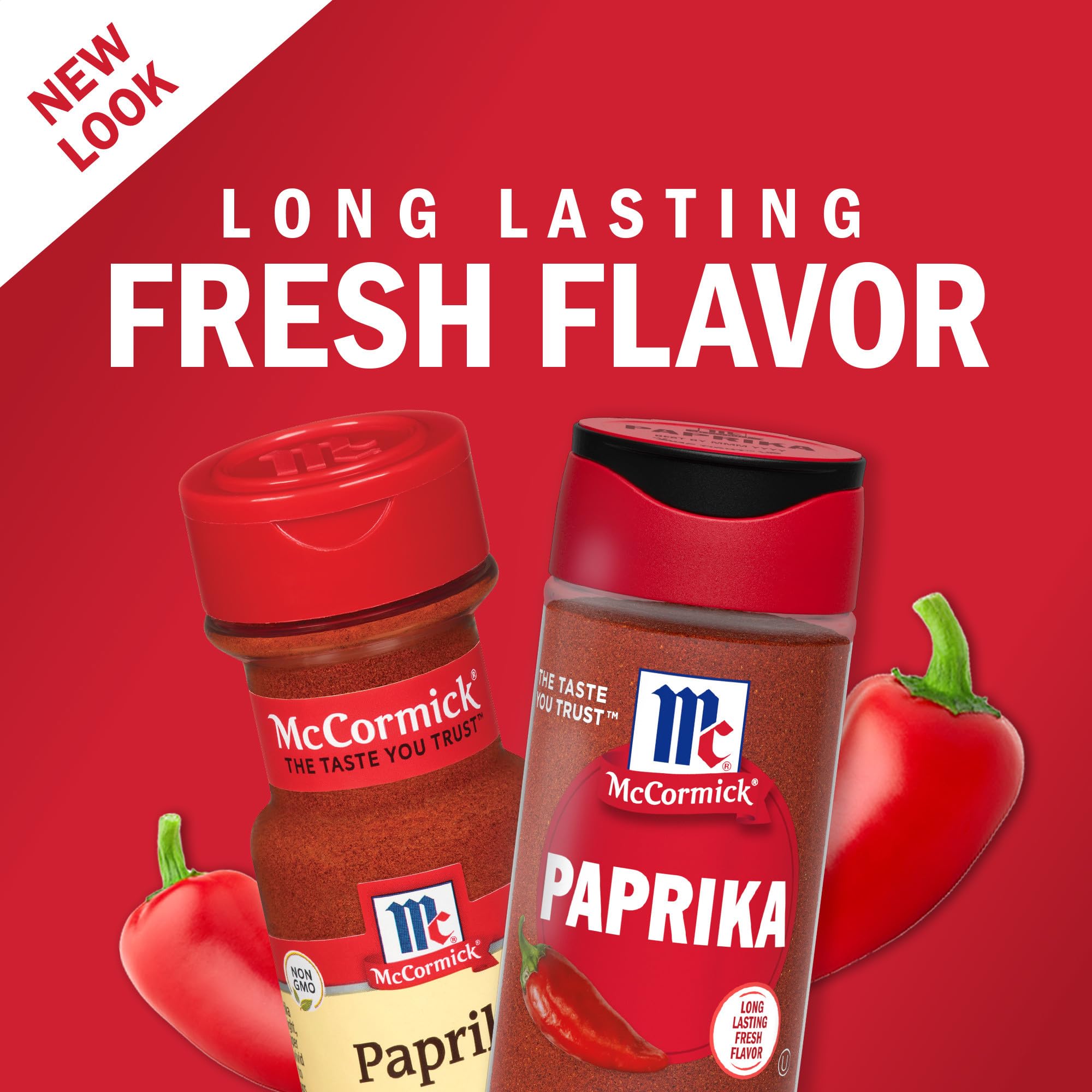 McCormick Paprika powder texture ready for sauces and rubs