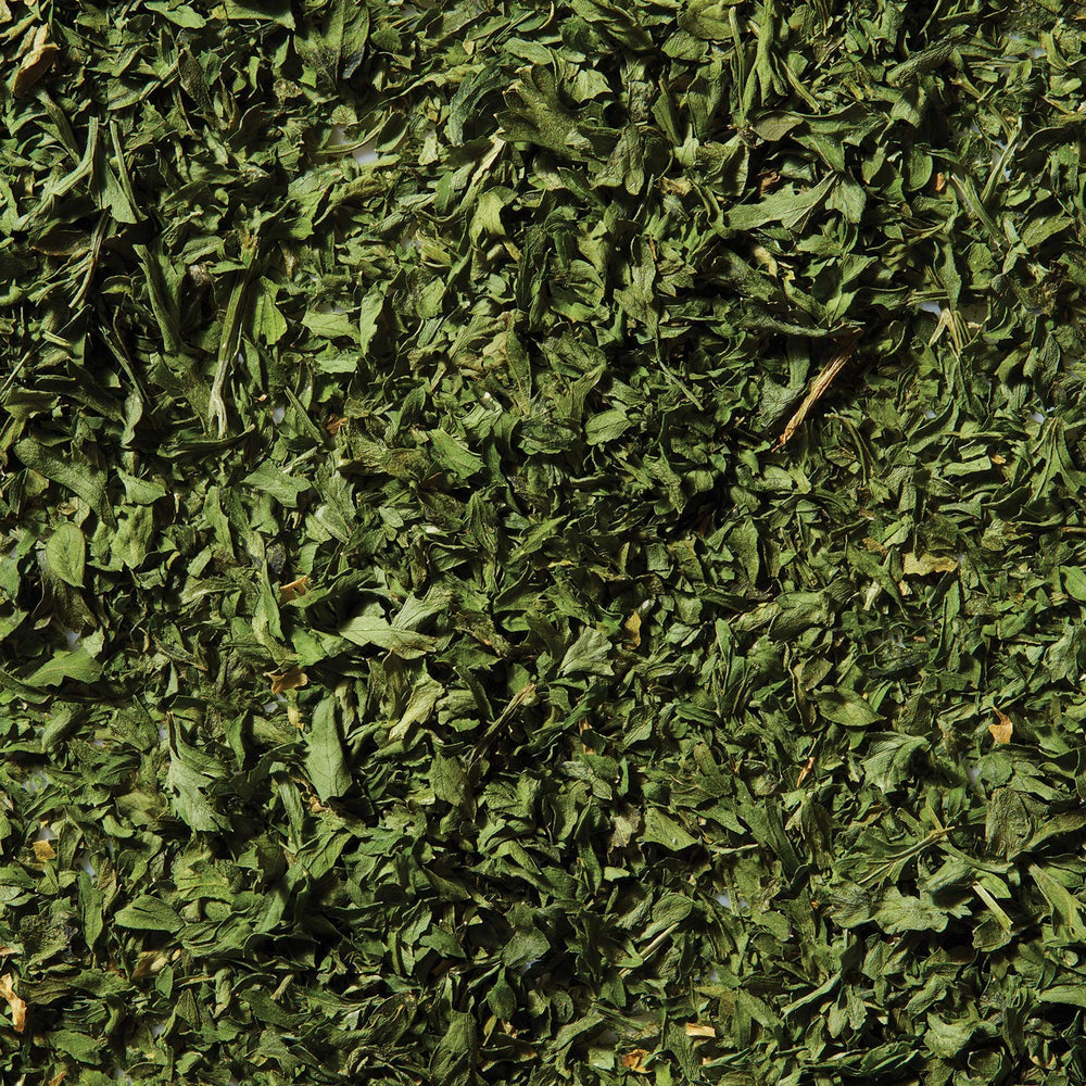 McCormick Parsley Flakes in breading blends for even seasoning