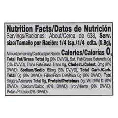 McCormick Perfect Pinch Cajun Seasoning label close-up showing ingredients
