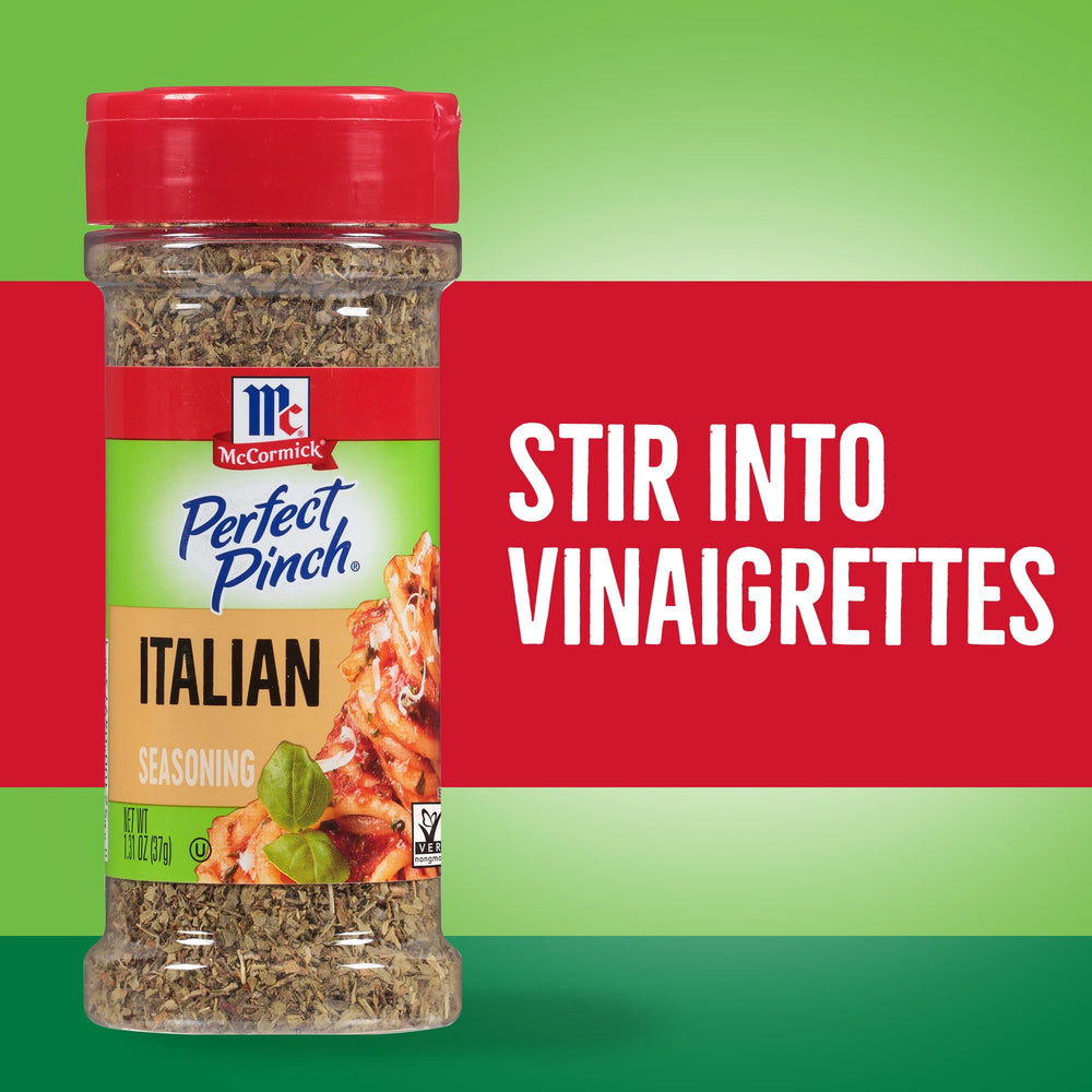 Close-up of herbs in McCormick Perfect Pinch Italian Seasoning