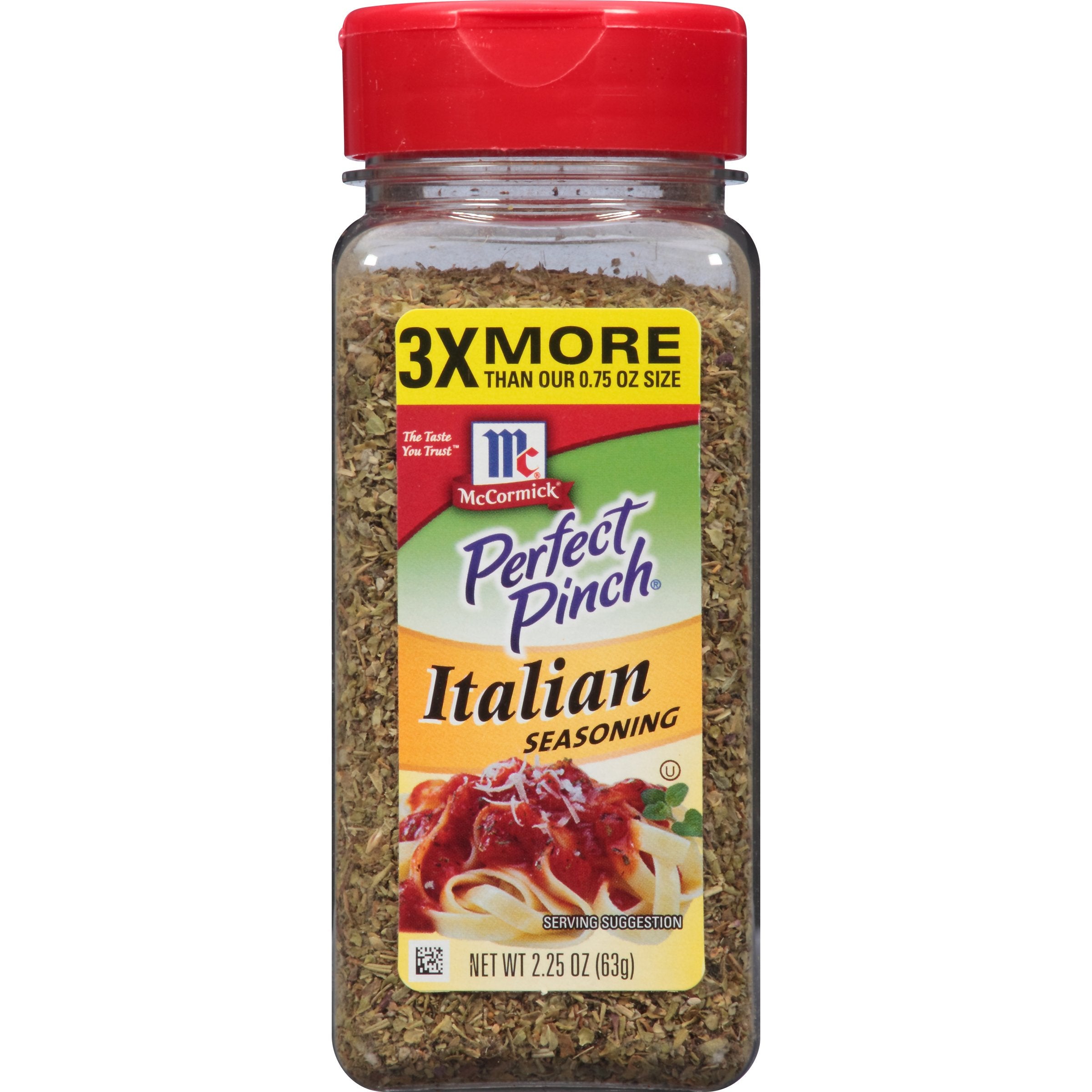 McCormick Perfect Pinch Italian Seasoning on fresh salads and greens