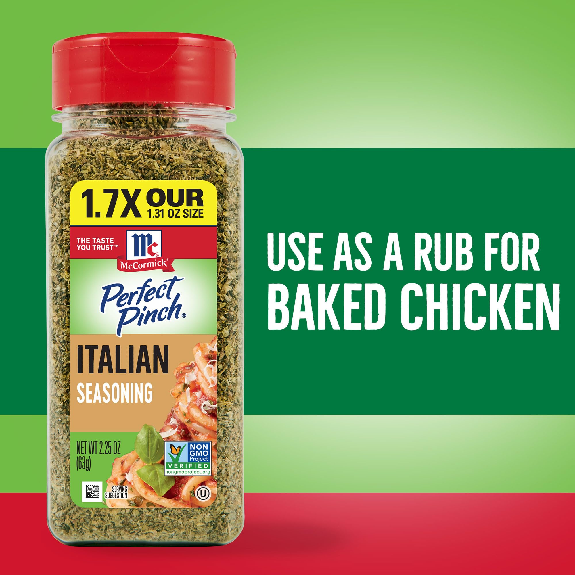 Ziti and ricotta with McCormick Perfect Pinch Italian Seasoning