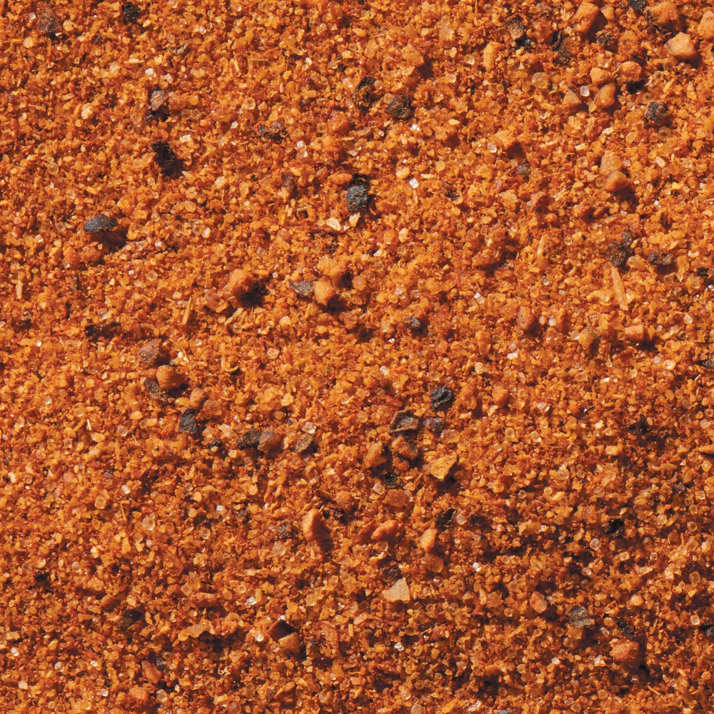 Closeup of McCormick Perfect Pinch Rotisserie Chicken Seasoning spices