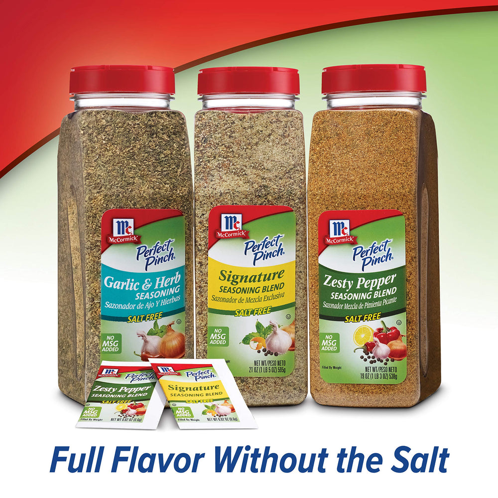 McCormick Perfect Pinch Signature Salt Free Seasoning ideal for tilapia preparation