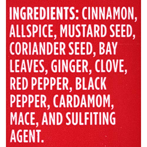 McCormick Pickling Spice cheesecloth bag ready for easy removal