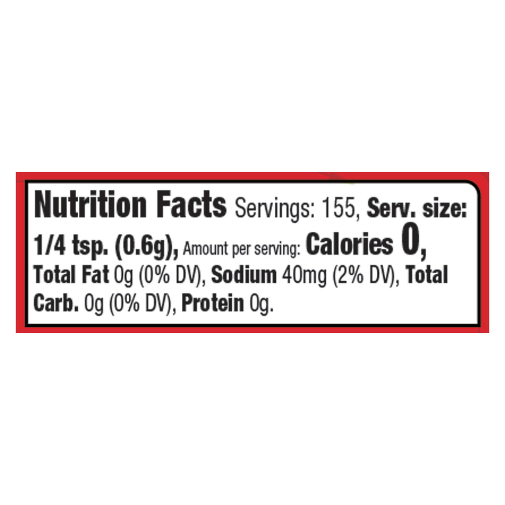 McCormick Pizza Topping Seasoning flip-top cap for quick, adjustable flavor control.