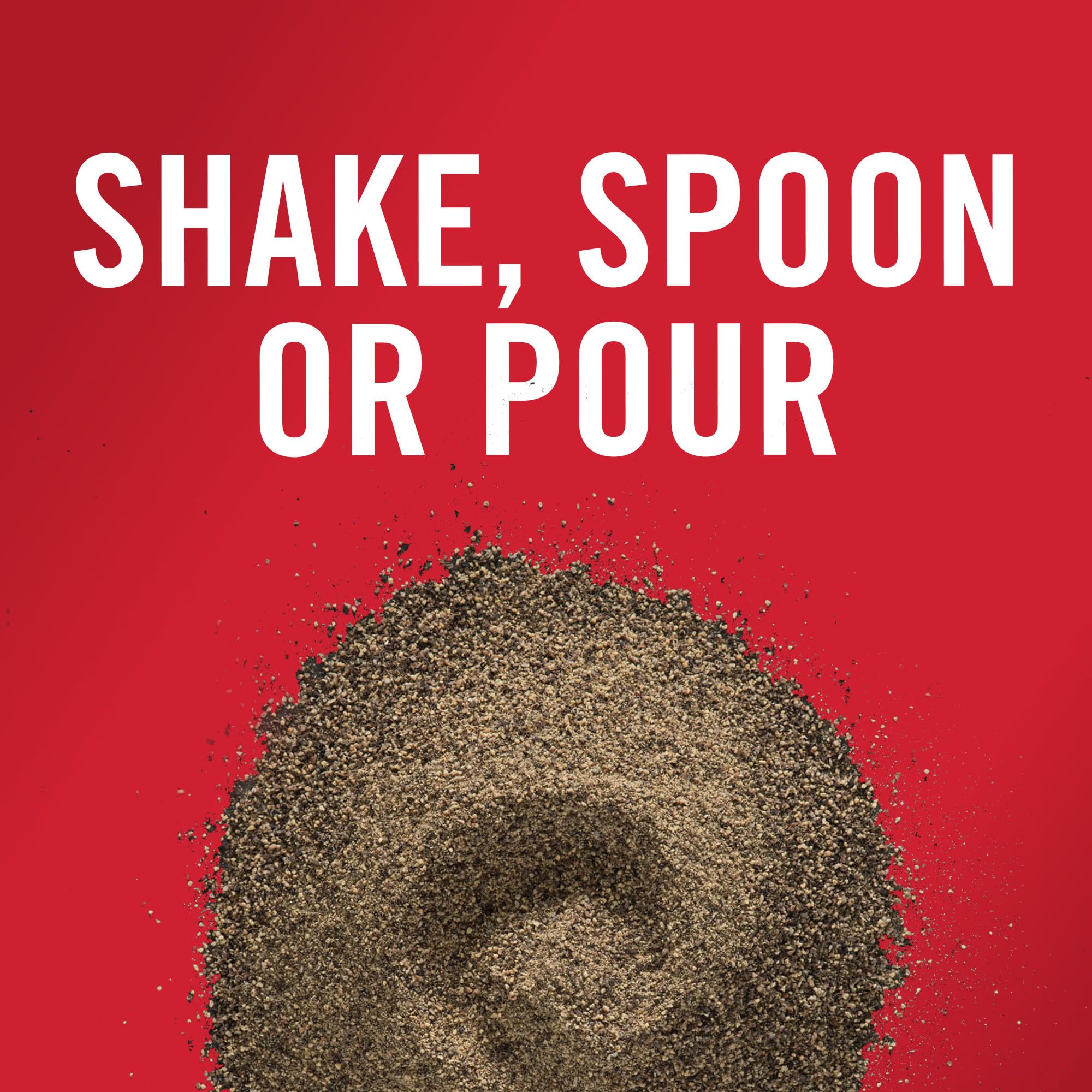 McCormick Pure Ground Black Pepper on potatoes and rice delivers earthy heat