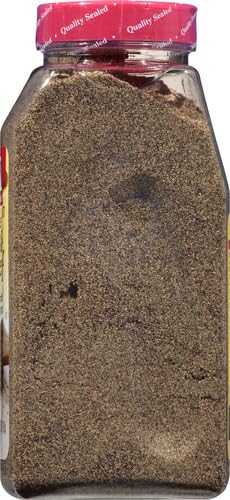 McCormick Pure Ground Black Pepper sprinkled over vegetables or pasta adds depth