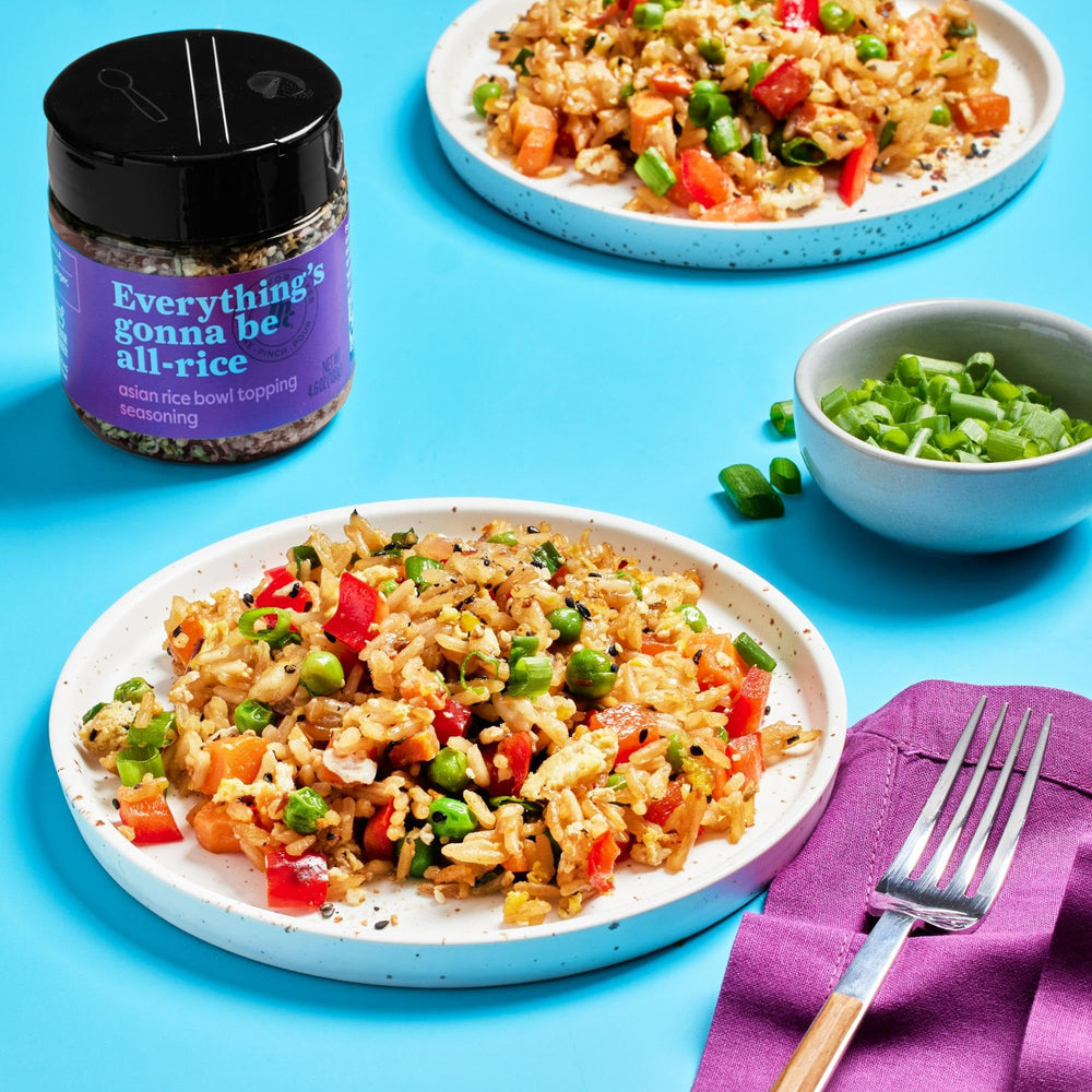 McCormick Rice Bowl Topping ready for stir-fry and bowls