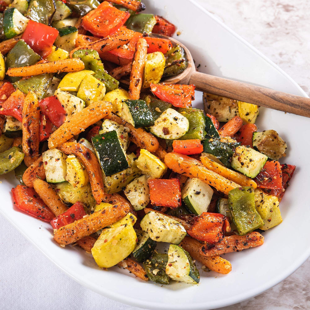 McCormick Salt Free Vegetable Seasoning on a chicken dish adds depth without salt.