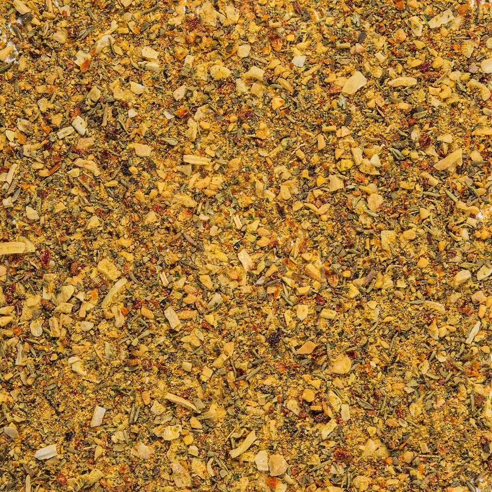 Kitchen scene with McCormick Salt Free Seasoning within easy reach.