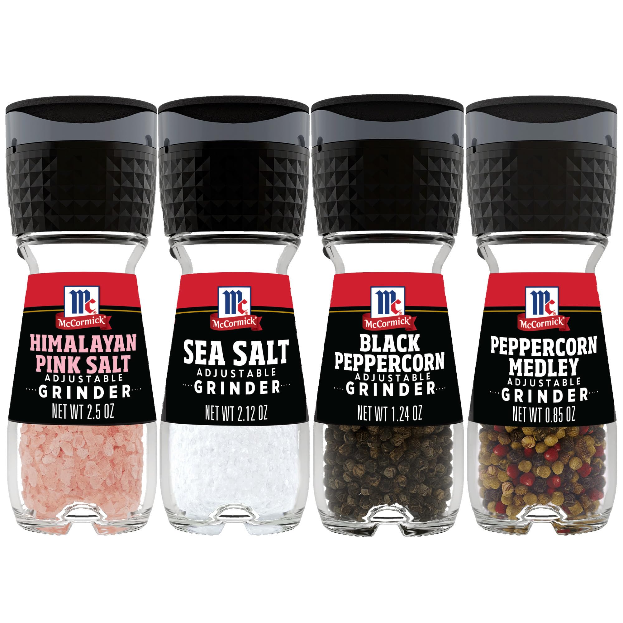 McCormick Himalayan pink salt grinder close-up for versatile seasoning