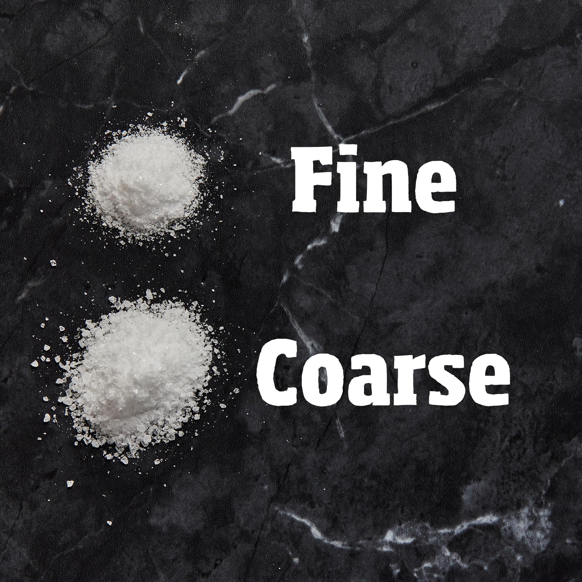 McCormick Sea Salt Grinder versatile grind from coarse to fine.